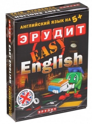 Настольная игра "Эрудит. Easy English" 7+